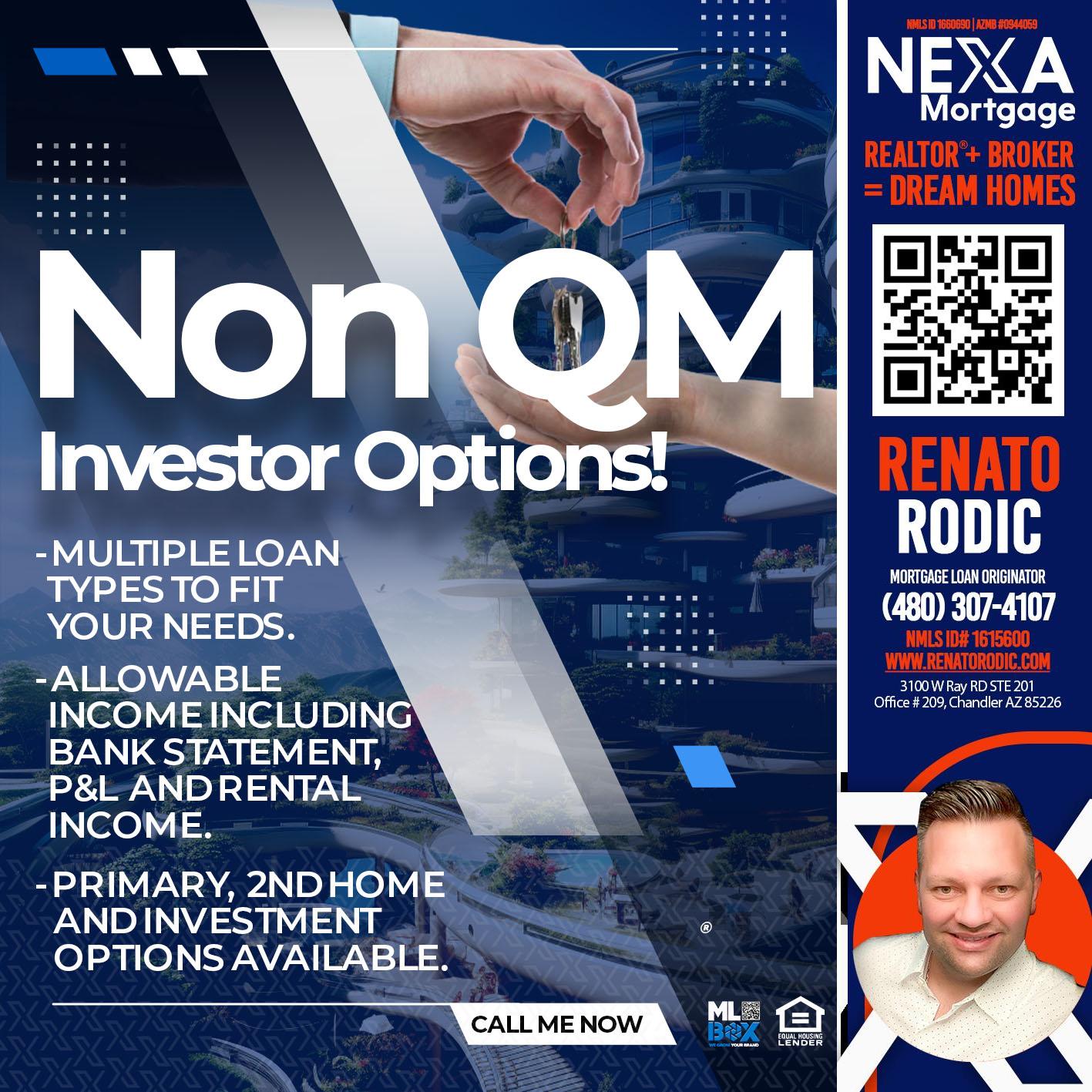 NON QM - Renato Rodic -Mortgage Loan Originator