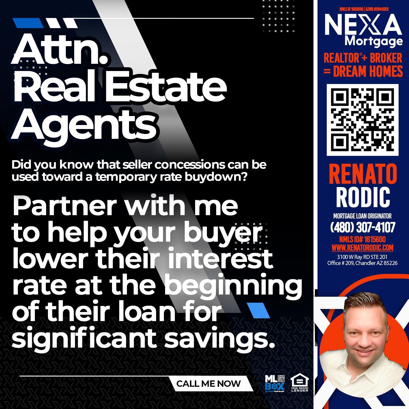 TTN. REAL ESTATE AGENTS - Renato Rodic -Mortgage Loan Originator