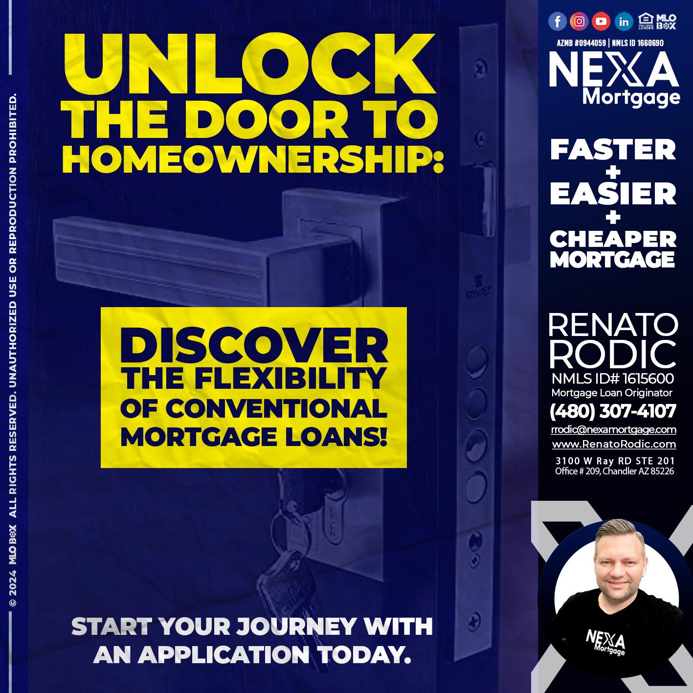 UNLOCK - Renato Rodic -Mortgage Loan Originator